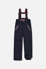 Two Piece Play Snowsuit Blue Floral Print