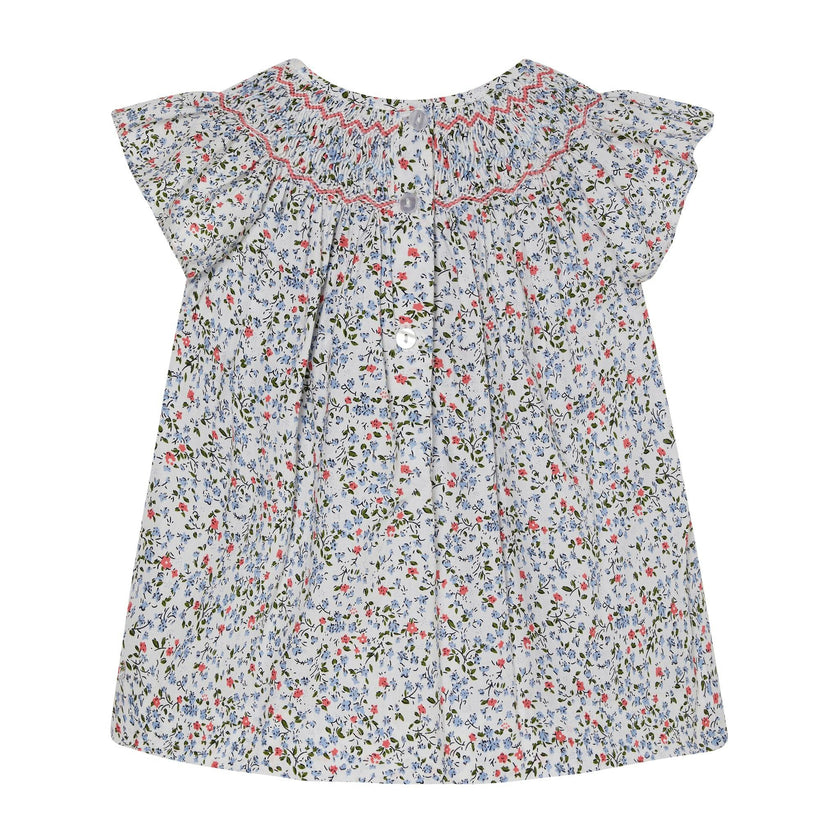 Hand-Smocked Girls Blouse Joanie