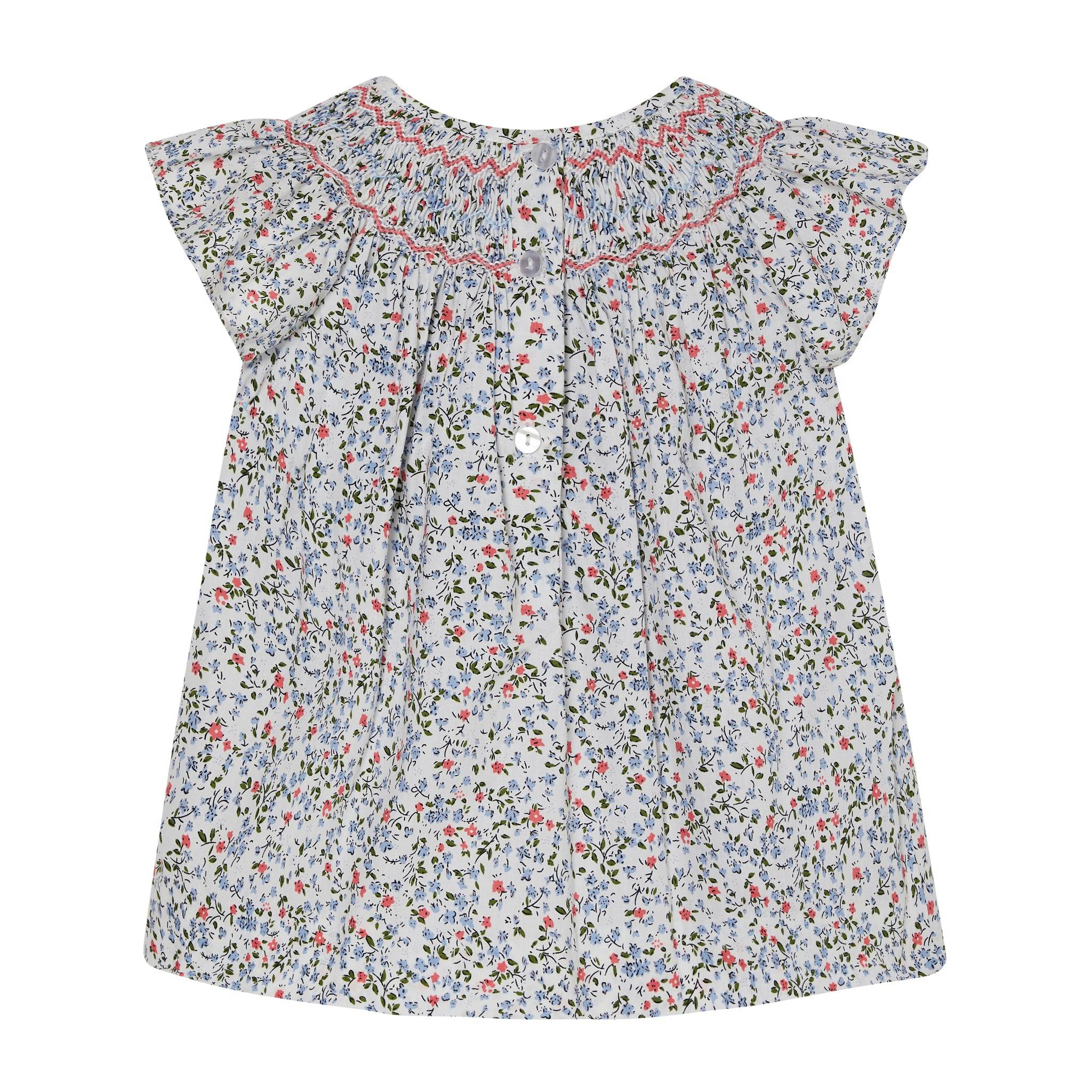 Hand-Smocked Girls Blouse Joanie