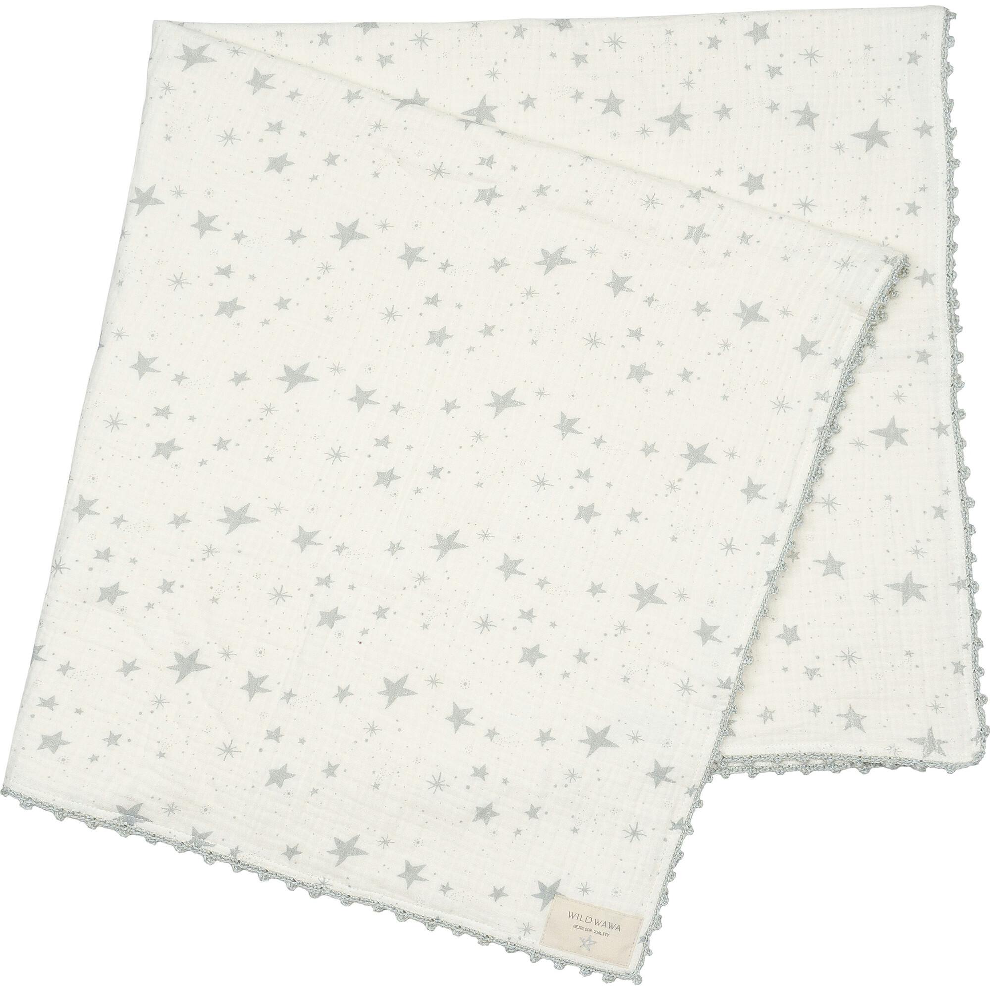 Crochet Trim Swaddle
