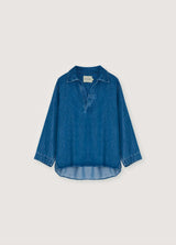 TNS Tencel Woman Shirt Mid Denim