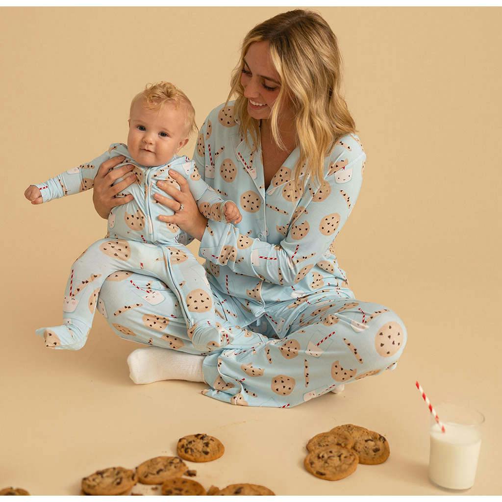 Chocolate Chip Cookies Women's Luxe Pajama Pant Set