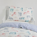 Cotton Muslin Toddler Bedding 3 Piece Set - Unicorns