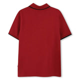 Burgundy Short Sleeve Polo