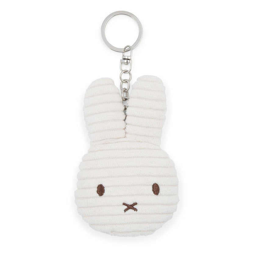 Keychain MIFFY Flat ECO Corduroy Offwhite 4"
