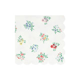 Ditsy Posy Scalloped Large Napkins