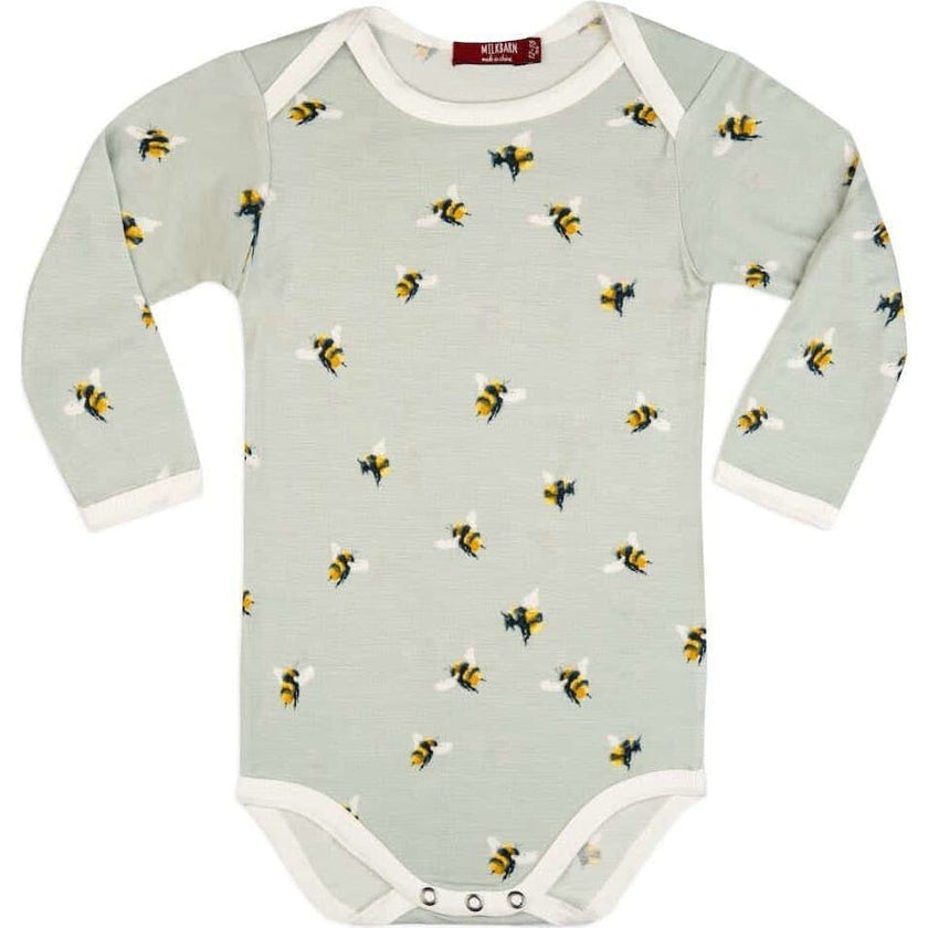 Bumblebee Bamboo Long Sleeve One Piece
