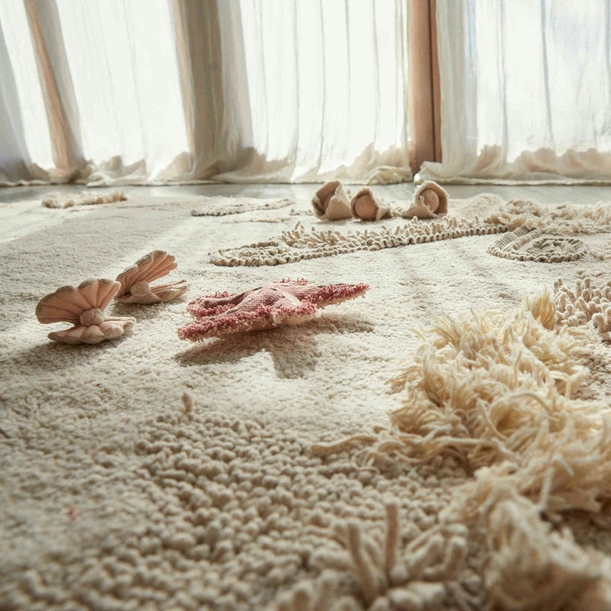 Seabed Washable Rectangle Play Rug