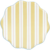 Preppy Stripe Dinner Plates