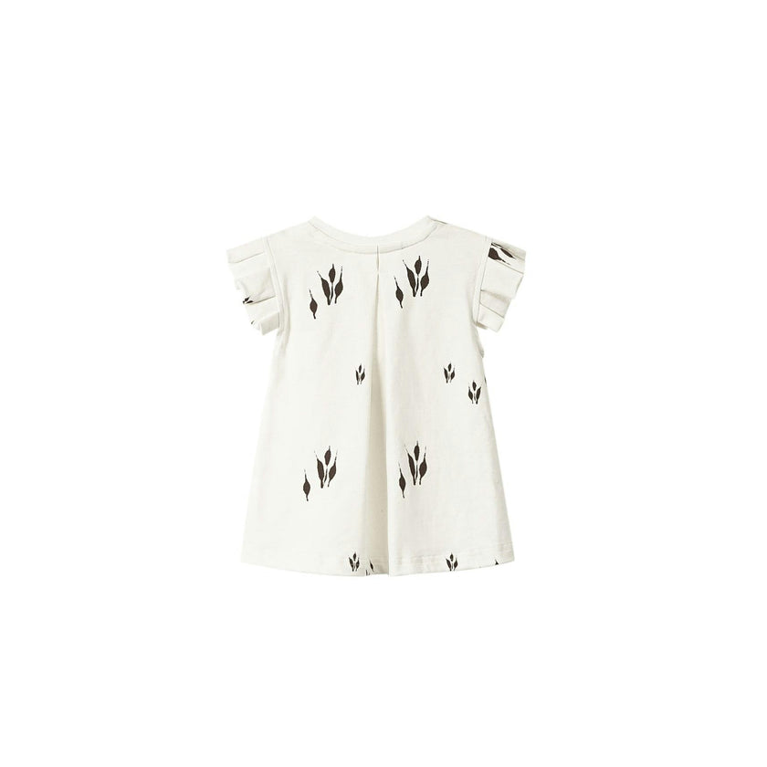 Baby Tent Box Pleated Sleeve Dress