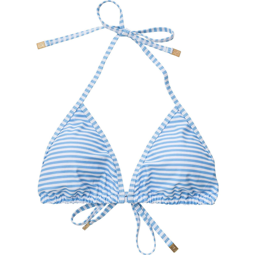 Women's Sustainable Stripe Bikini Top