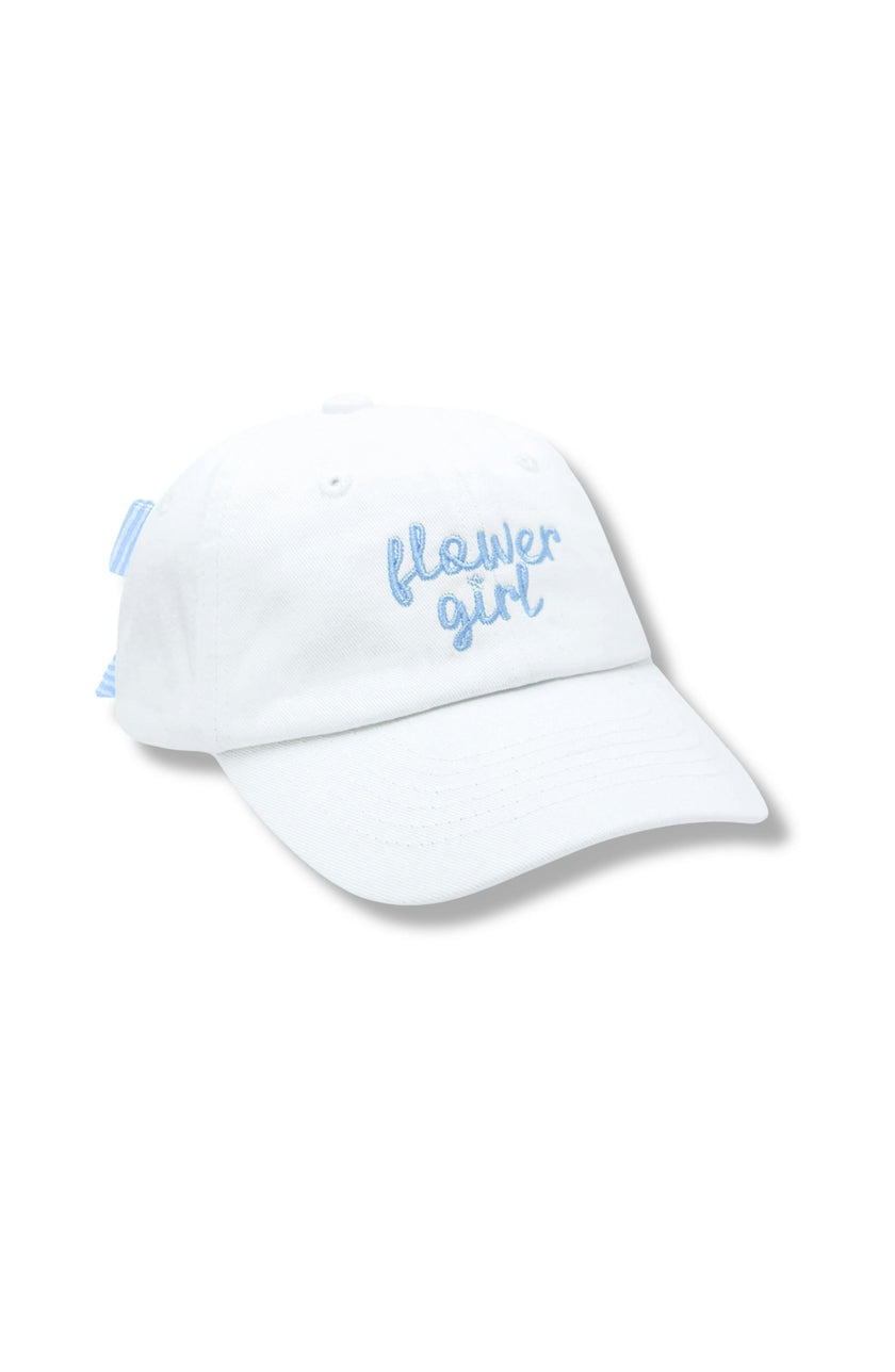 Flower Girl Bow Baseball Hat - Baby/Toddler & Youth