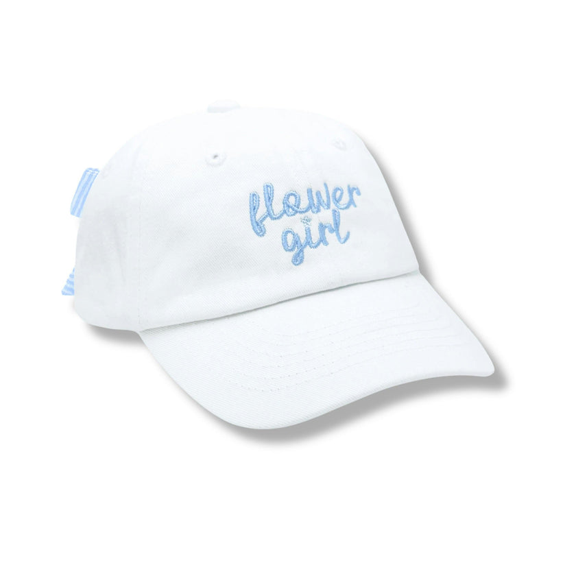 Flower Girl Bow Baseball Hat (Baby/Toddler, Youth)