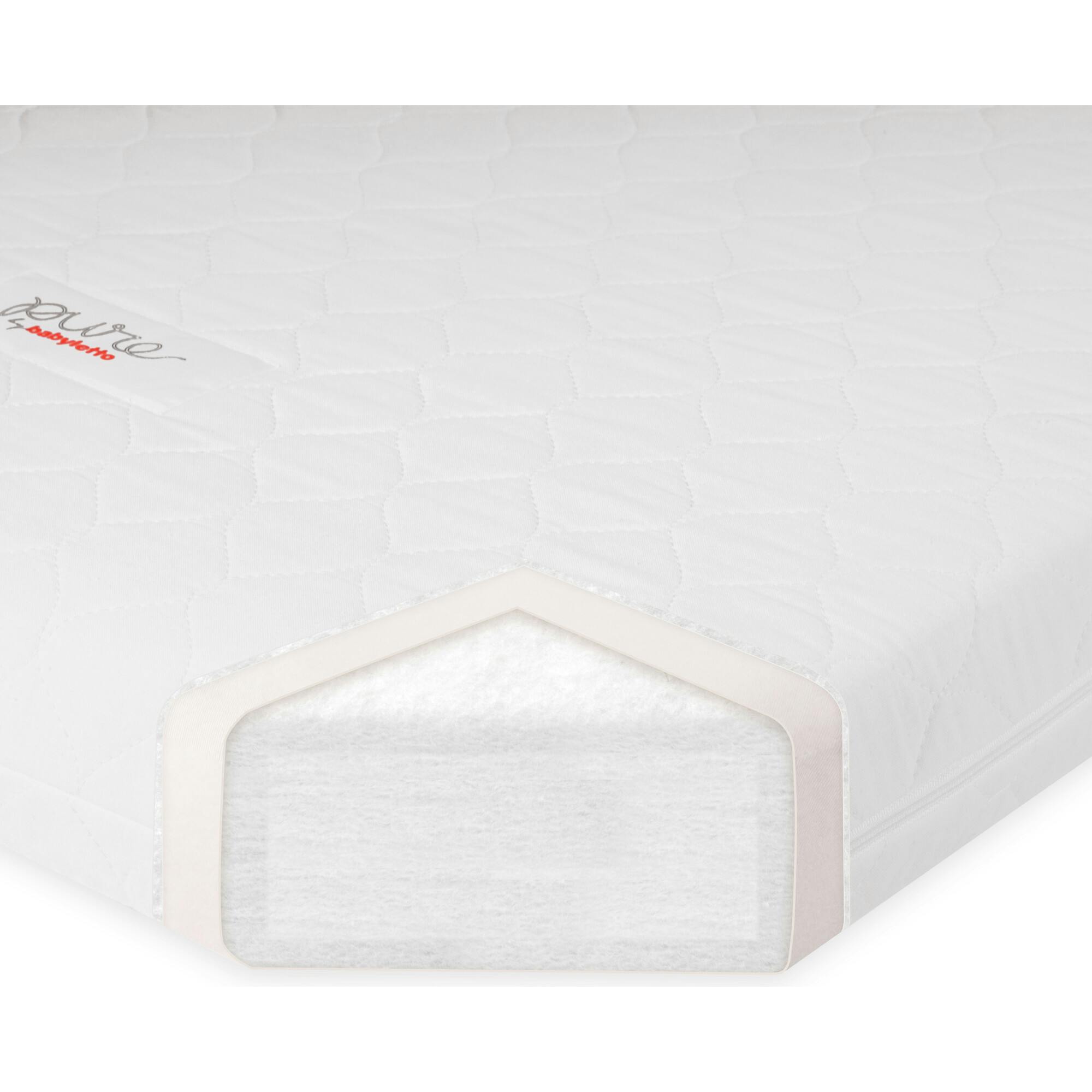 Pure Core Crib Mattress with Hybrid Waterproof Cover