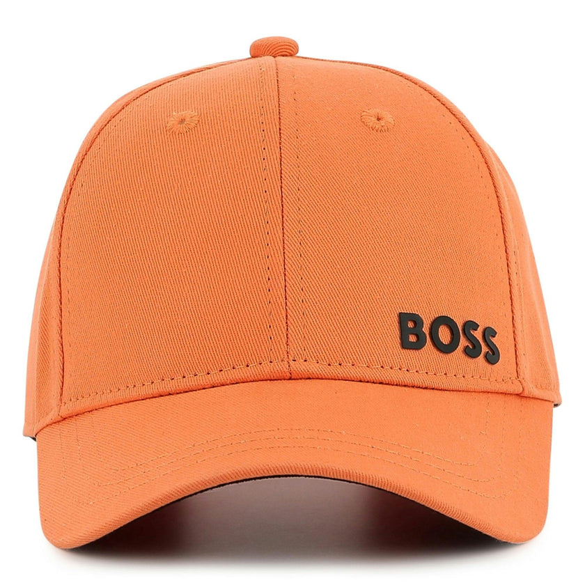 Bright Red Logo Baseball Cap