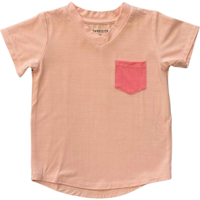 V-Neck Pocket Tee