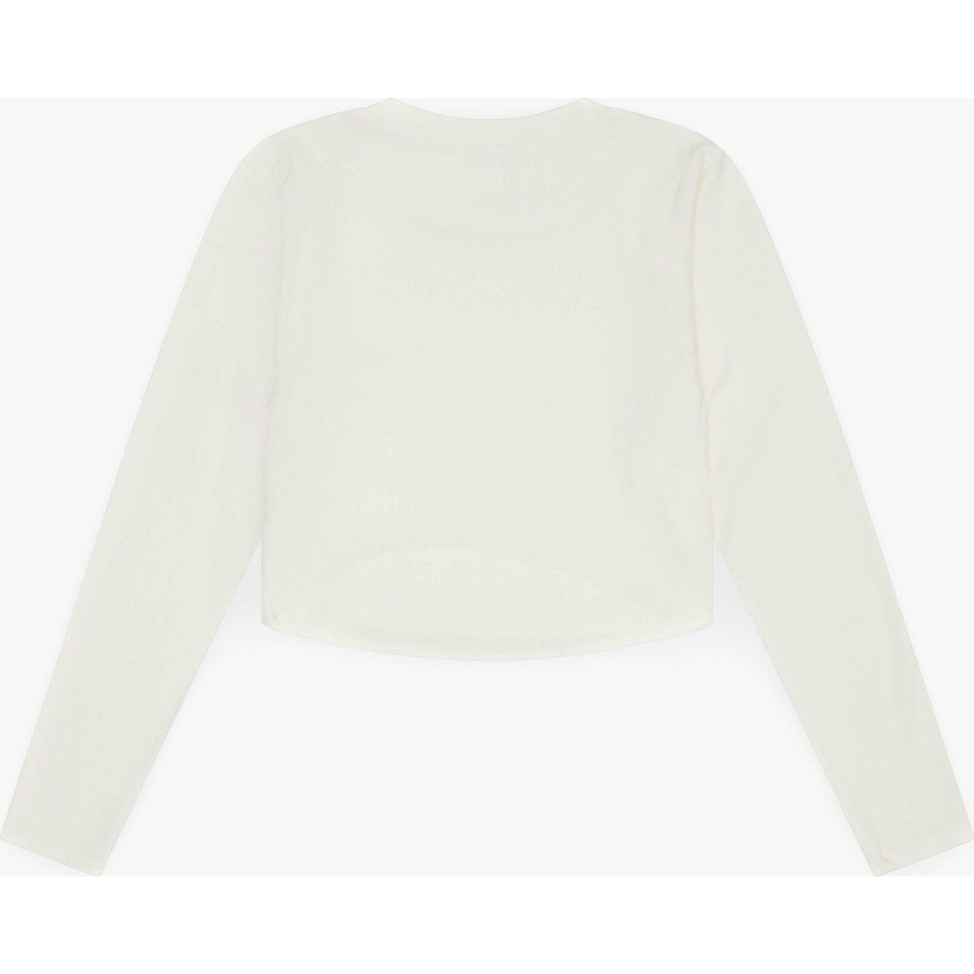 Tenly Rayon Rib Curved Hem L/S Top