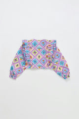 POSTCARD SHIRT LILAC