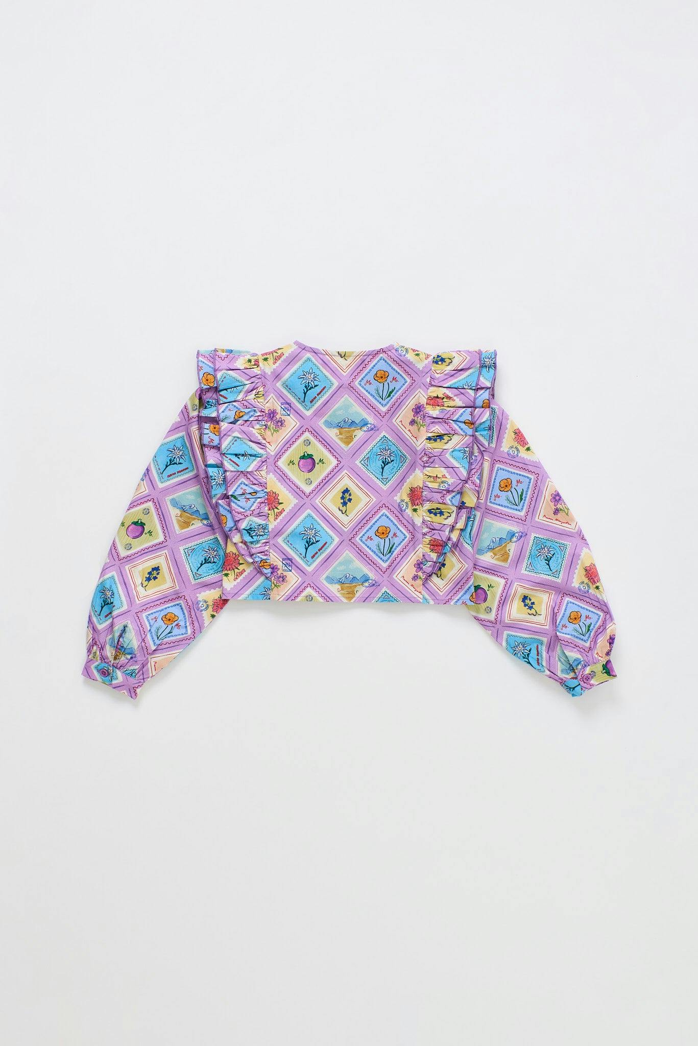 POSTCARD SHIRT LILAC