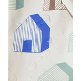 House Print Waterproof Pocket Bib