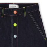 Blue Denim Heart Skirt