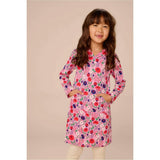 Hooded Pocket Dress, Pink