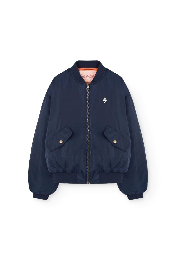 Navy Panda Bomber Jacket