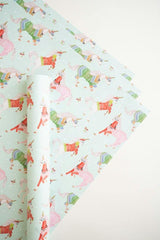 Unicorn Ski Adventure Gift Wrap