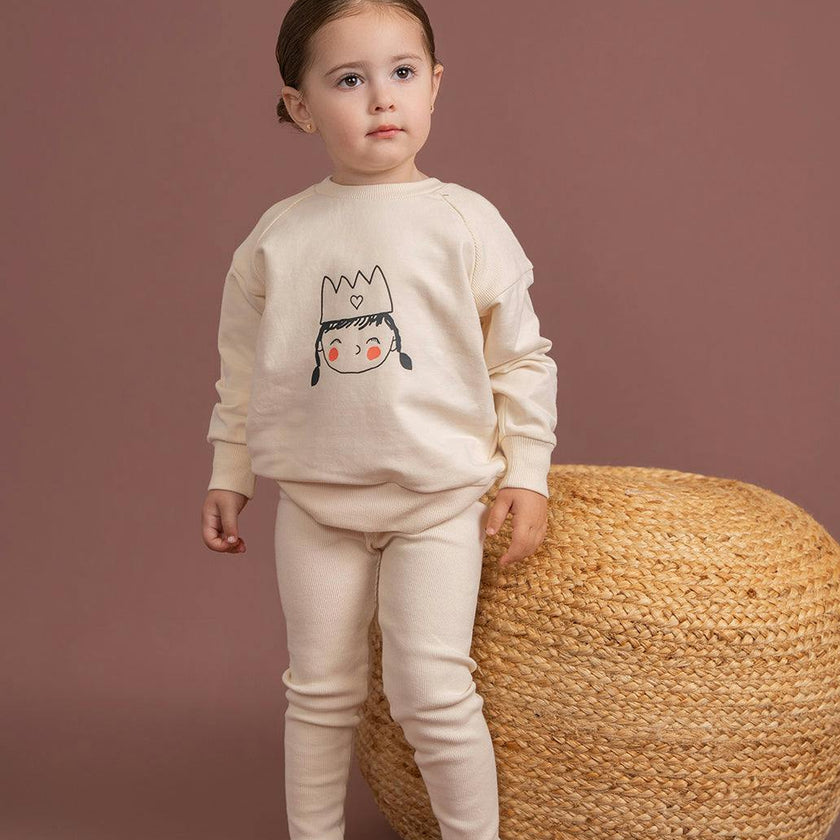 Crown Print 2Pc Set