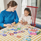 Hexagon Puzzle Pairs - Simple Words