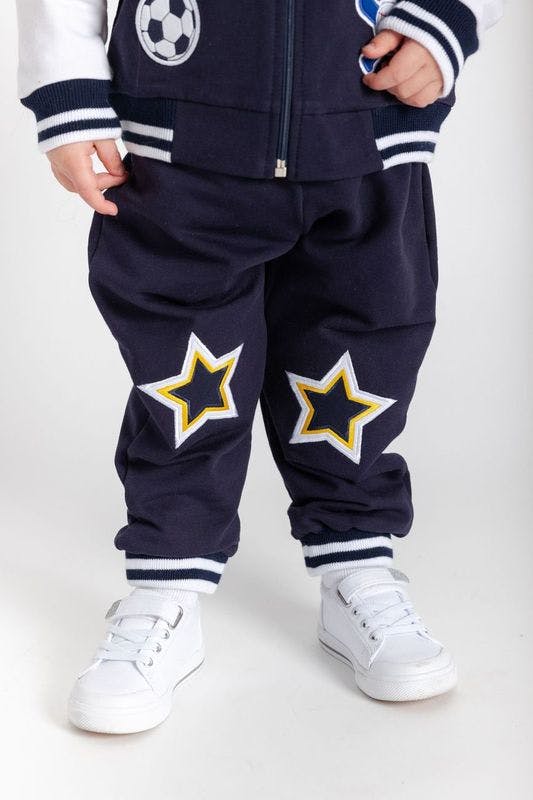 French Terry Pants With Stars