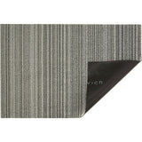Skinny Stripe Shag Floor Mat, Neutral
