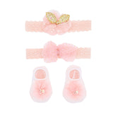 Lace Headband & Sock Gift Set