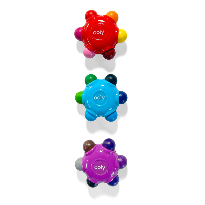 Color Burst Crayons - Set of 3