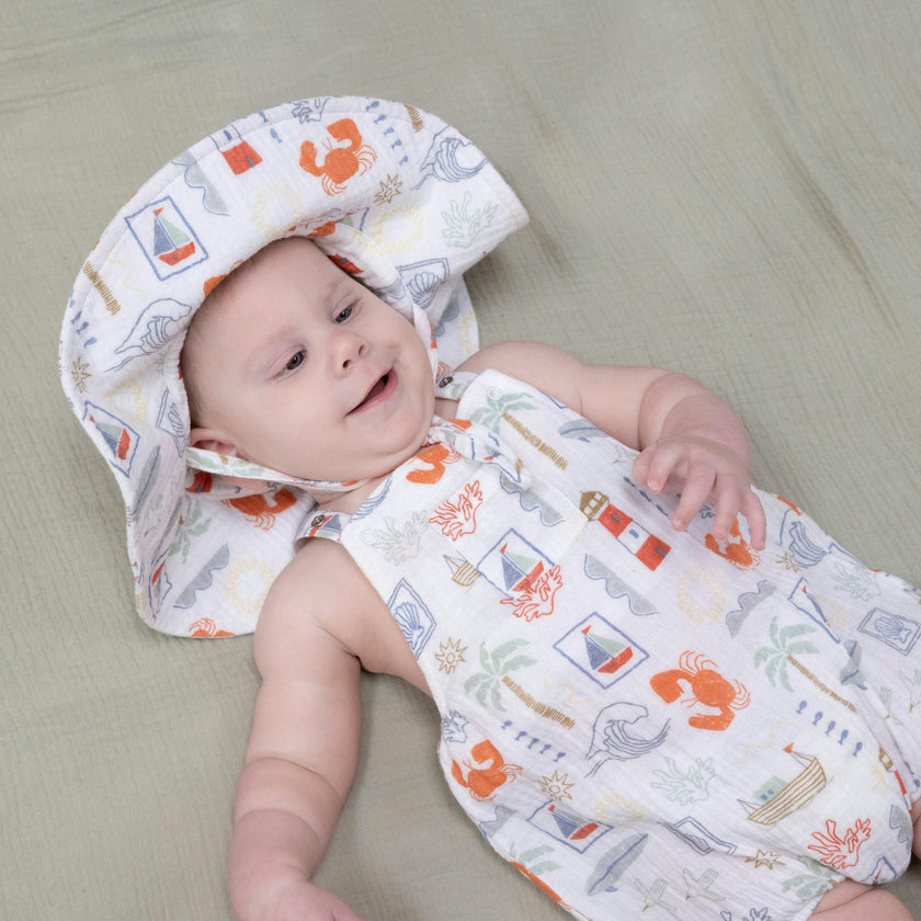 Club Mediterranean - Wide Brim Sun Hat