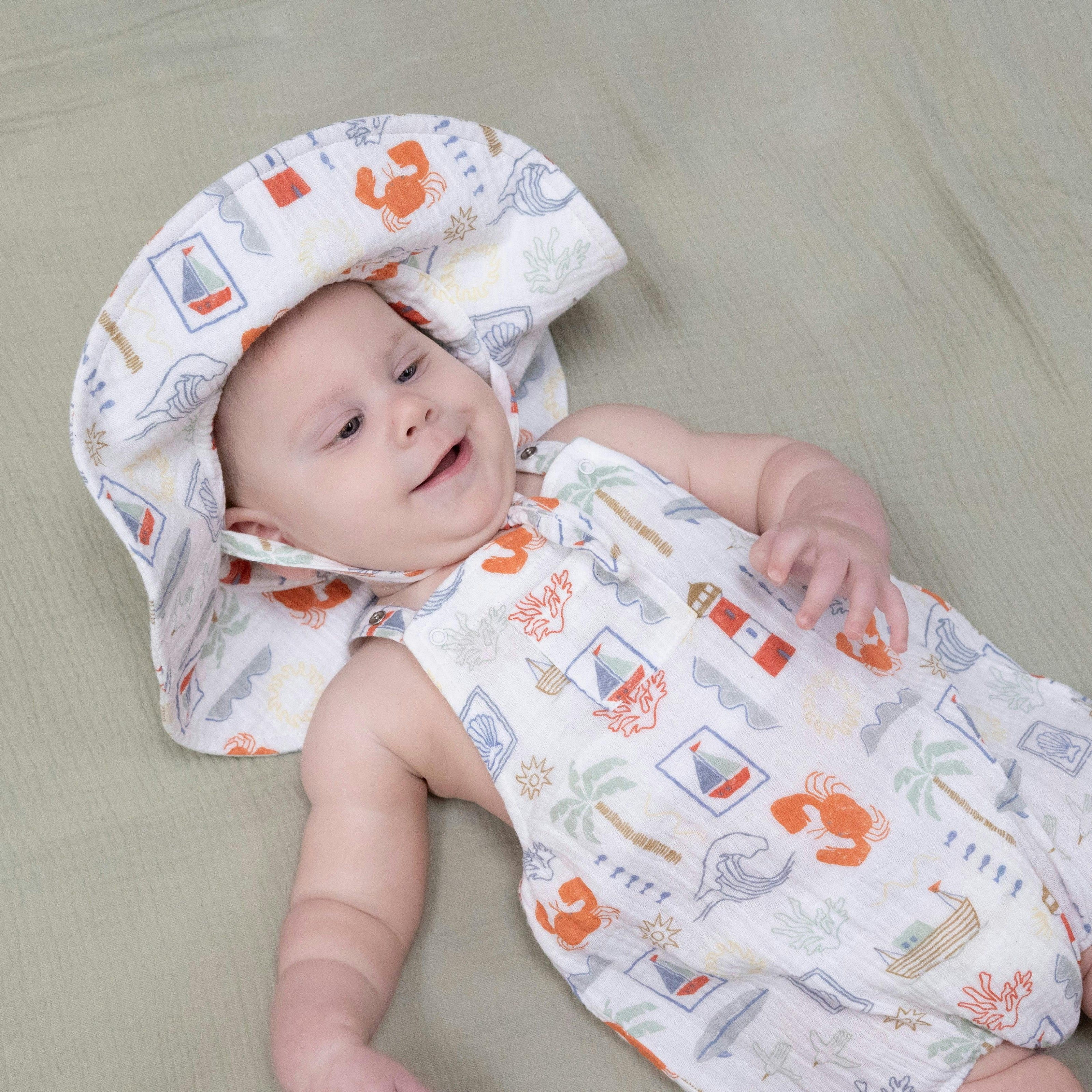 Club Mediterranean - Wide Brim Sun Hat