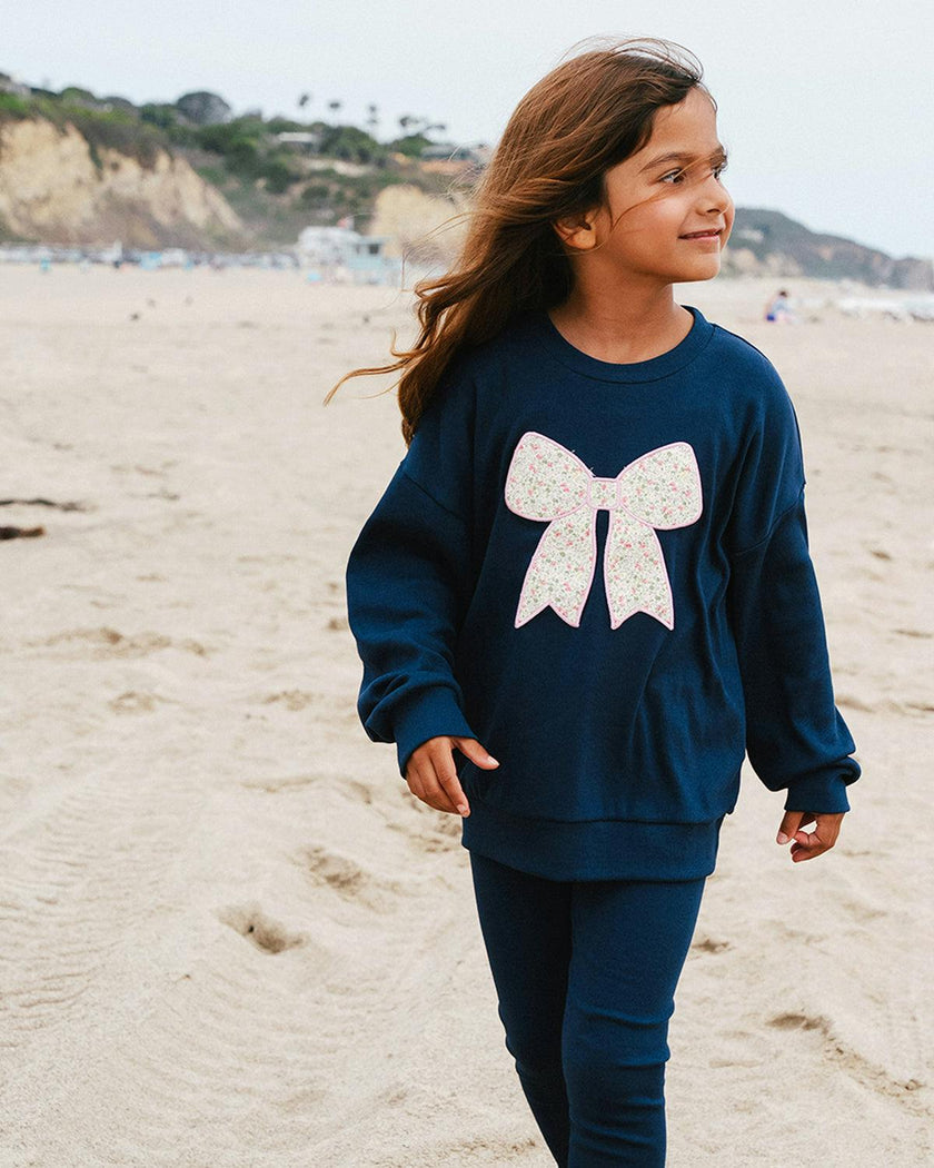 Sophia Bow Sweatshirt