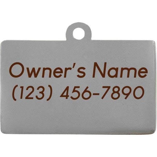 Hello My Name is Pet ID Tag
