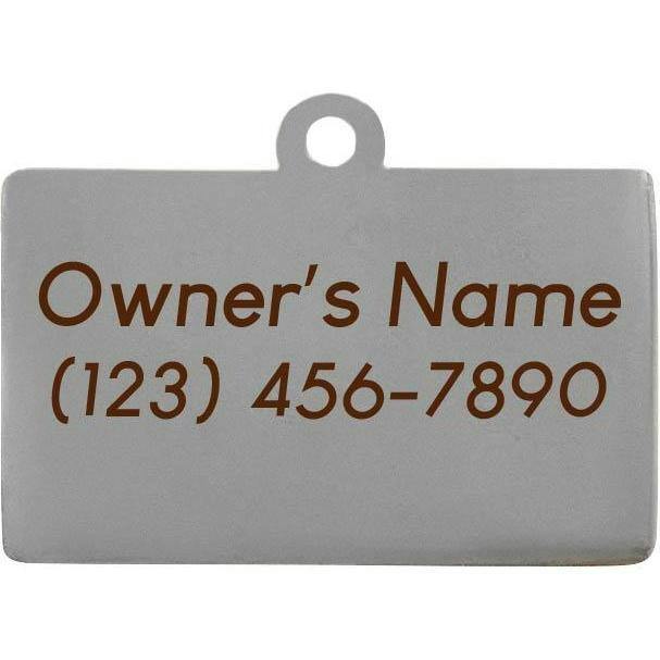 Hello My Name is Pet ID Tag