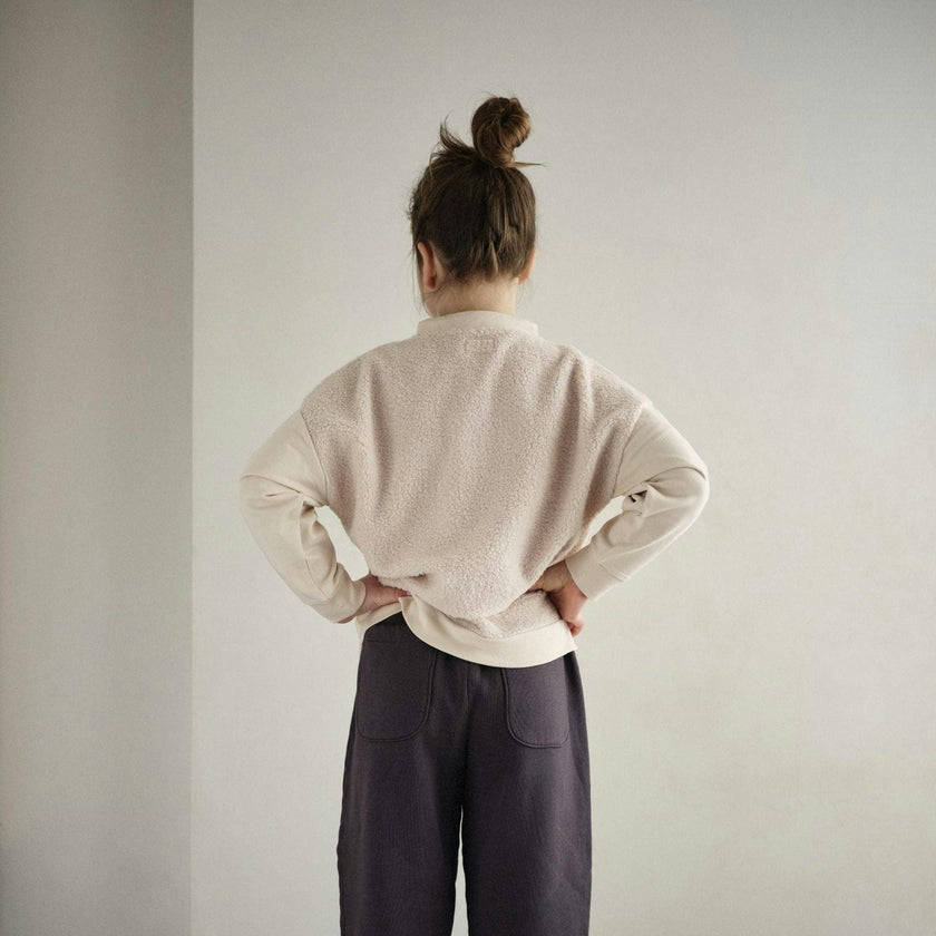 Half Zip Sherpa Pullover