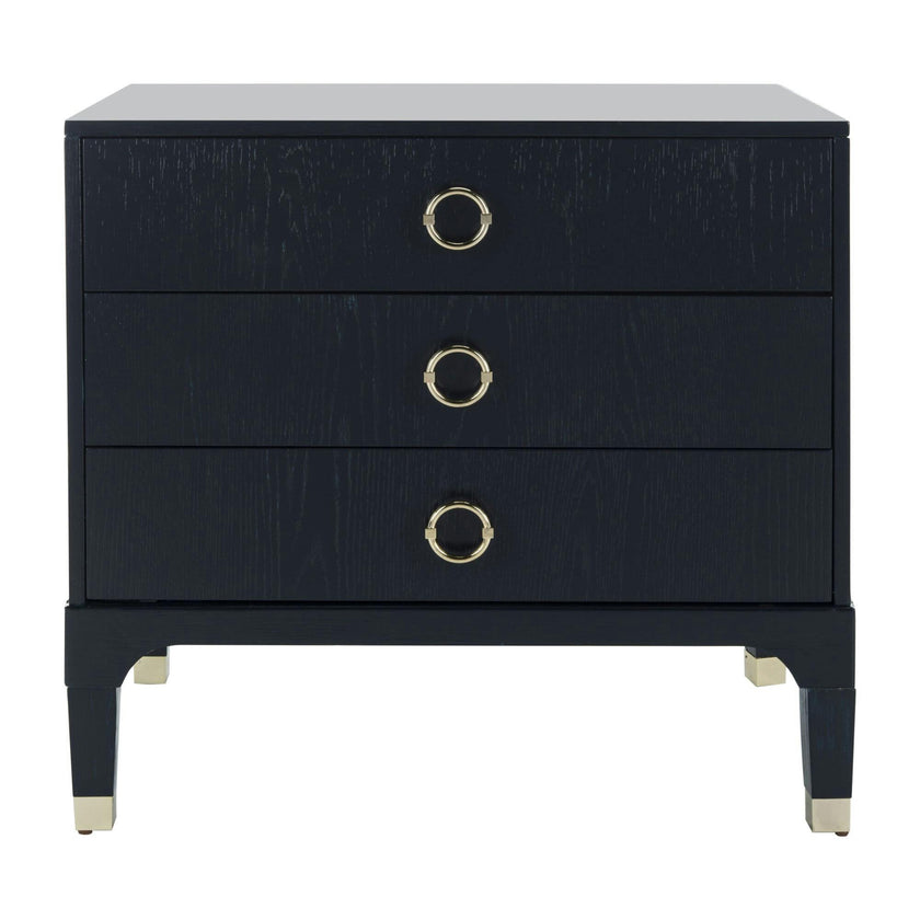 Lorna 3-Drawer Nightstand