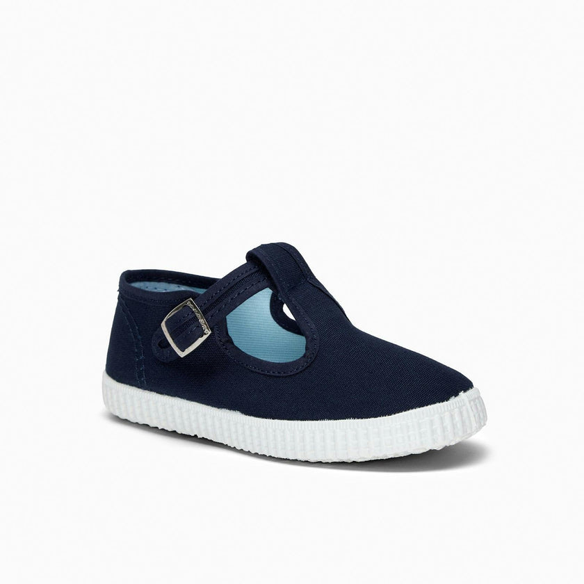 Hampton Canvas Nantucket Shoes in Navy