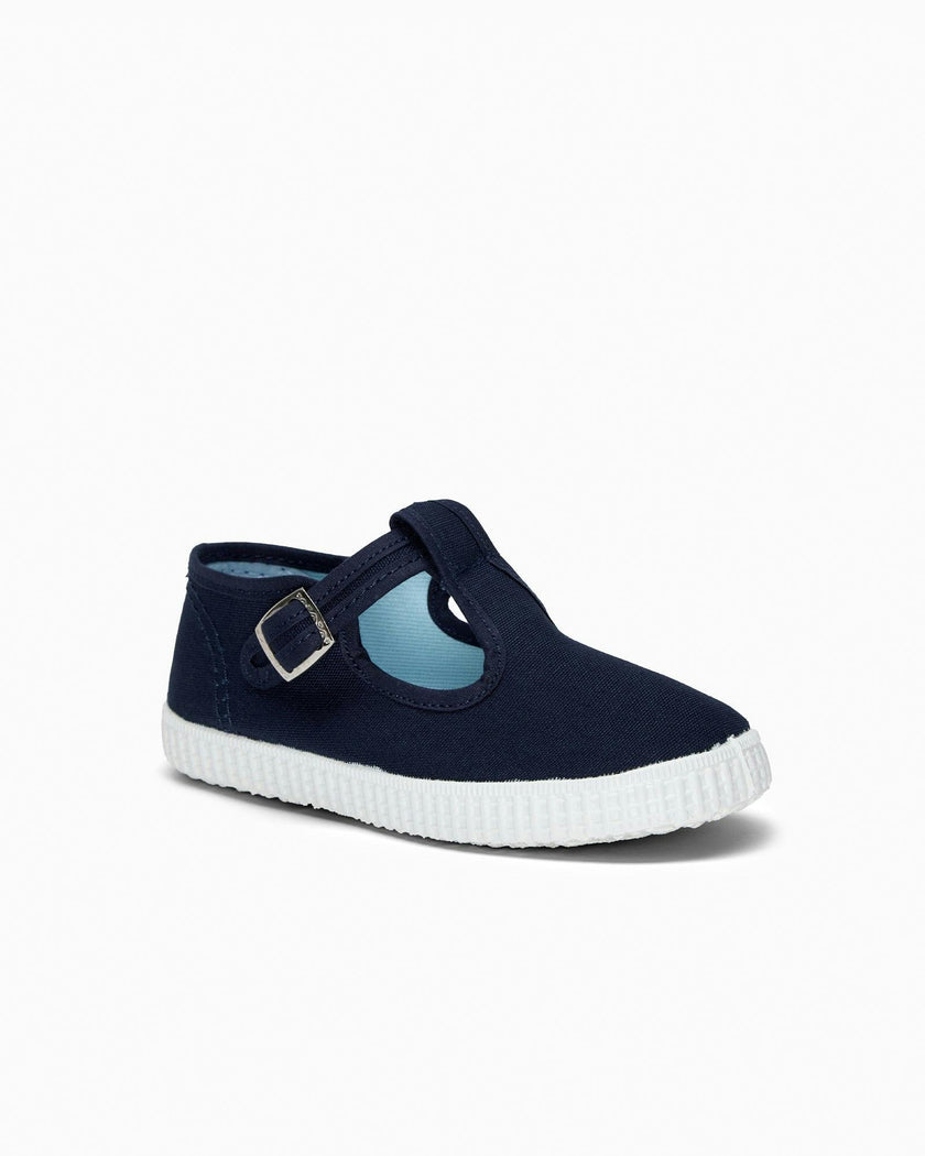 Hampton Canvas Nantucket Shoes in Navy