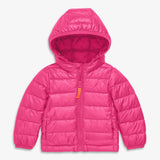 Baby lightweight puffer jacket in solids
