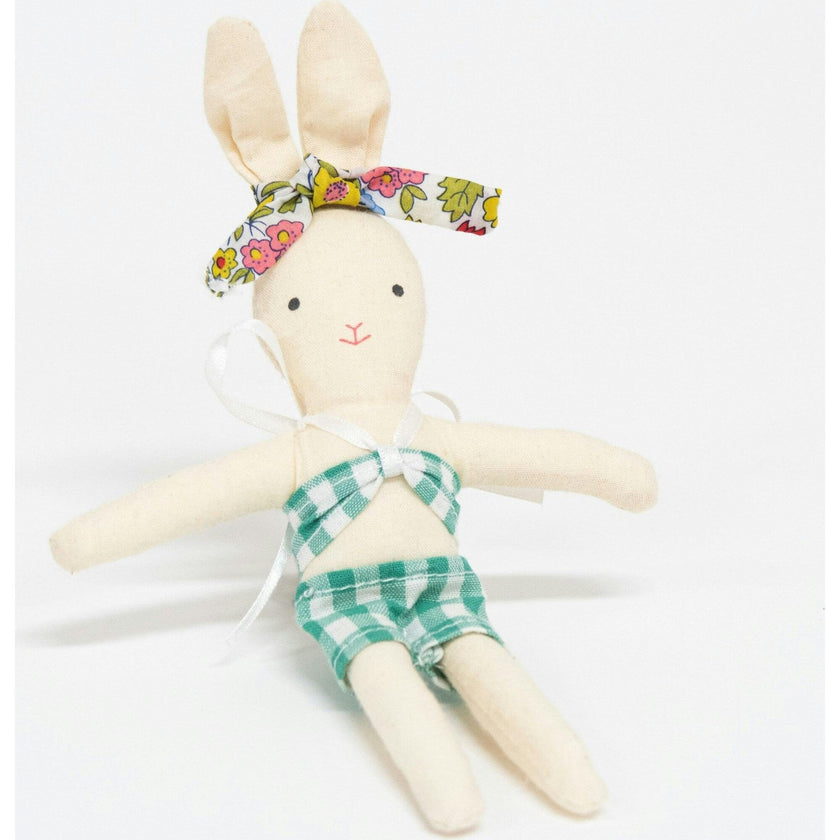 Caravan Bunny Mini Suitcase Doll
