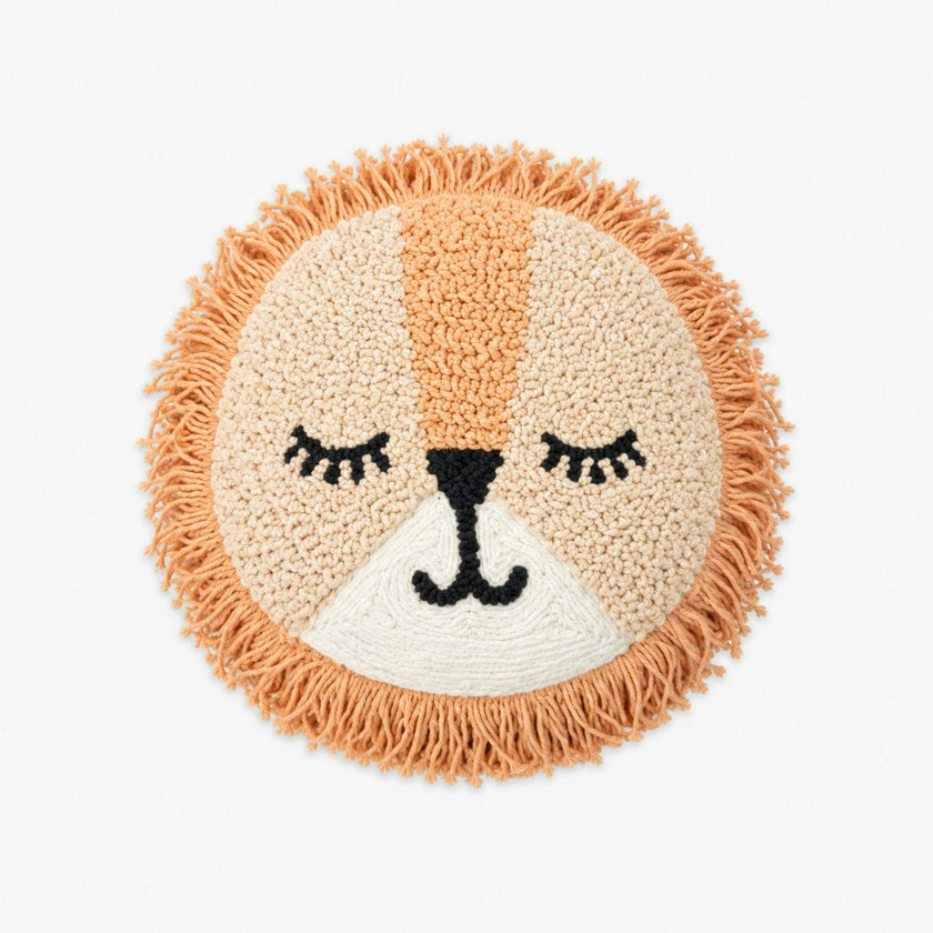 Lion Decorative Nursery Pillow