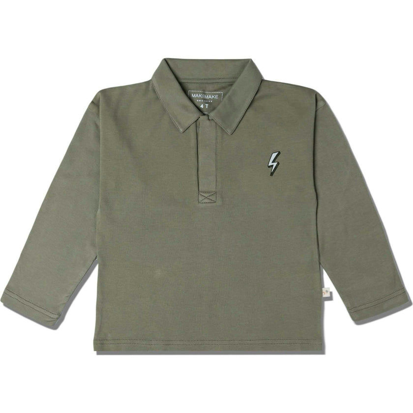 Organic Long Sleeve Polo