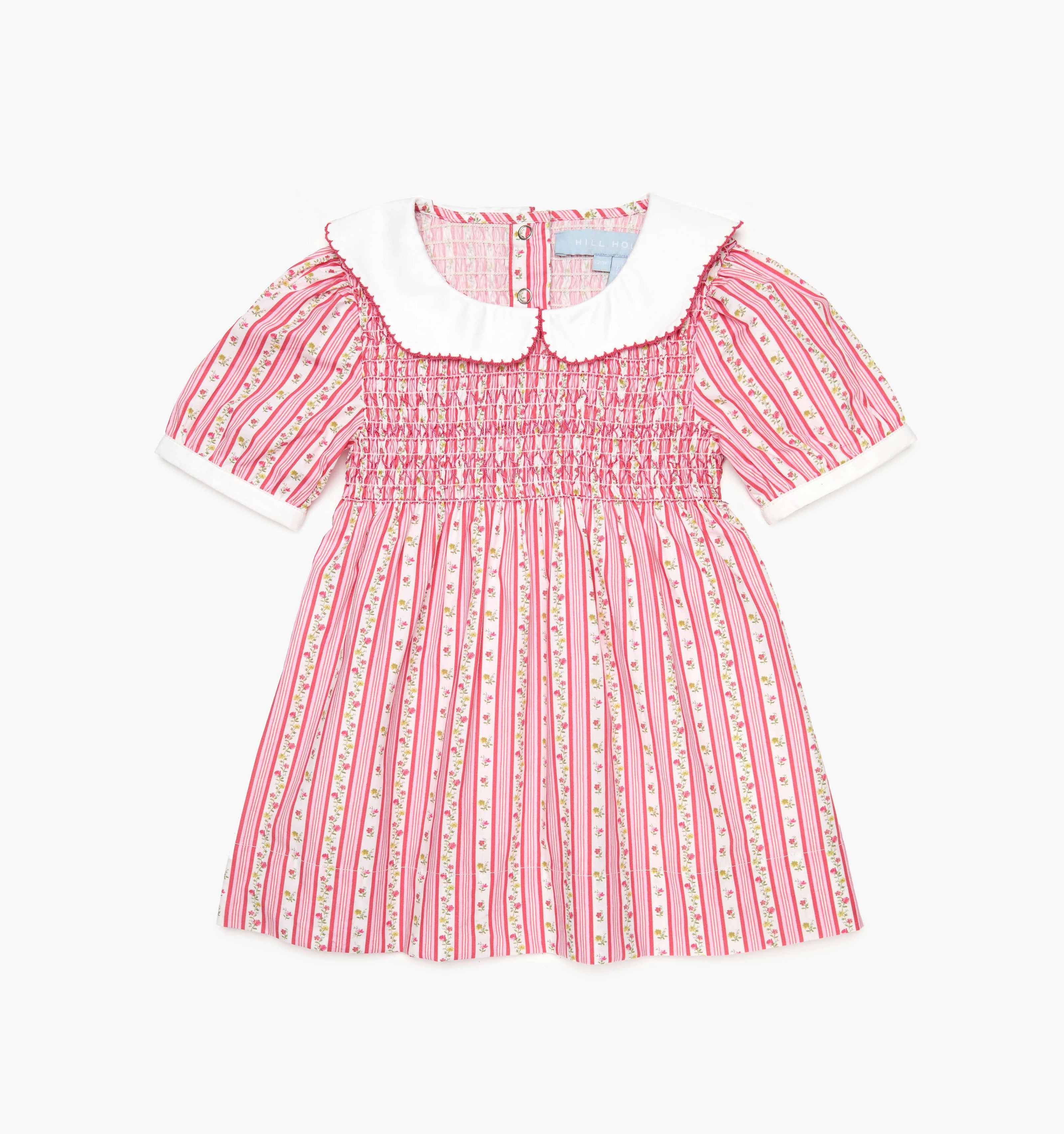 the seraphina mini nap dress The Baby Mina Nap Dress | Pansy Stripe Pink / 12-18M