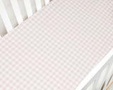 Picnic Gingham Crib Sheet