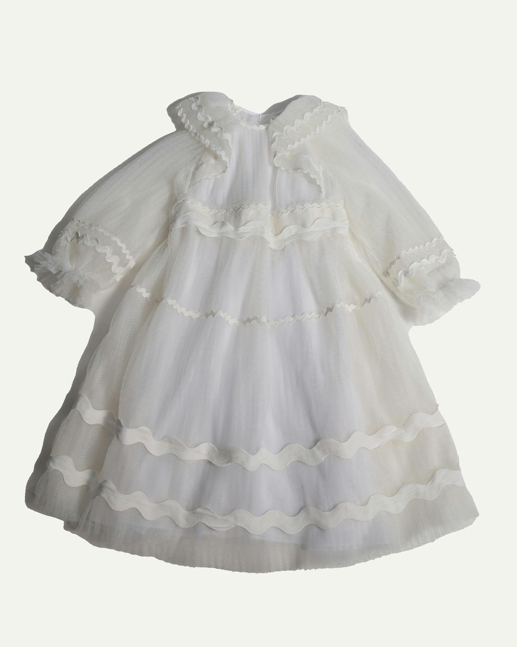 TOULA PLEATED CAPE GOWN
